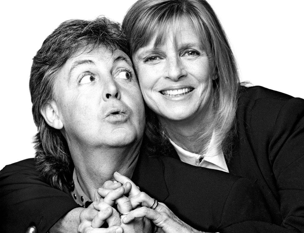 Linda McCartney et Paul McCartney