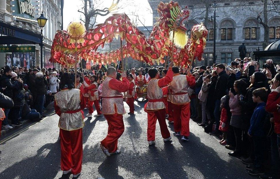 Chinese New Year parade