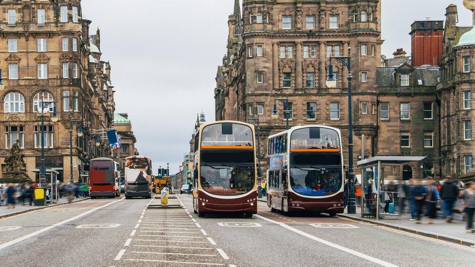 Buses in Edinburgh