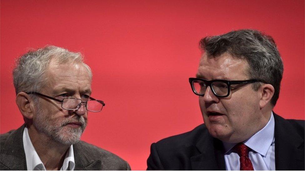 Jeremy Corbyn and Tom Watson