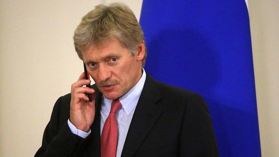 Russian Presidential Press Secretary Dmitry Peskov