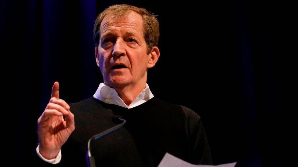 British journalist and former political aide Alastair Campbell