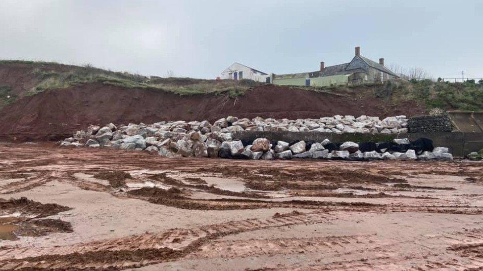 Emergency Works at Blue Anchor