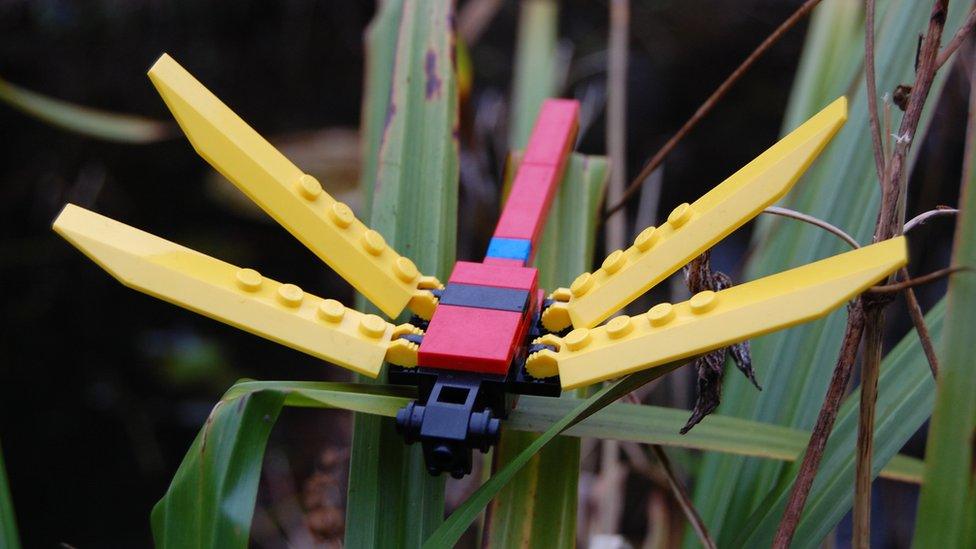 Lego dragonfly