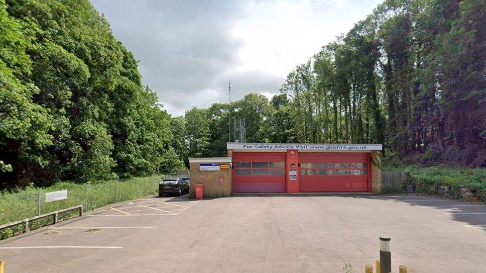 Newent fire station