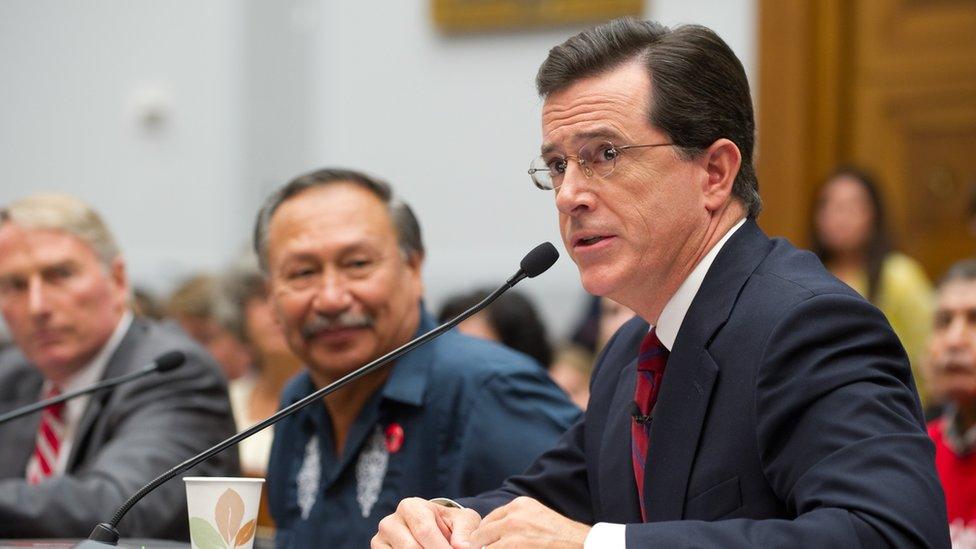 Colbert at congressional committee