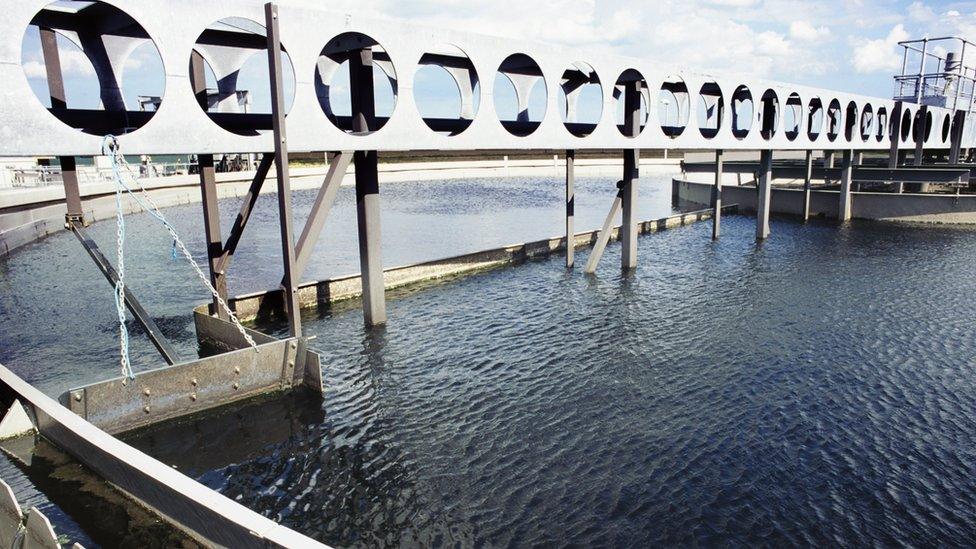 A waste water treatment works in Kent