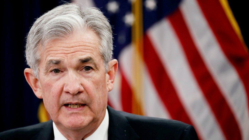 Federal Reserve Chairman Jerome Powell speaks at a news conference following the Federal Open Market Committee meetings in Washington, U.S., March 21, 2018.