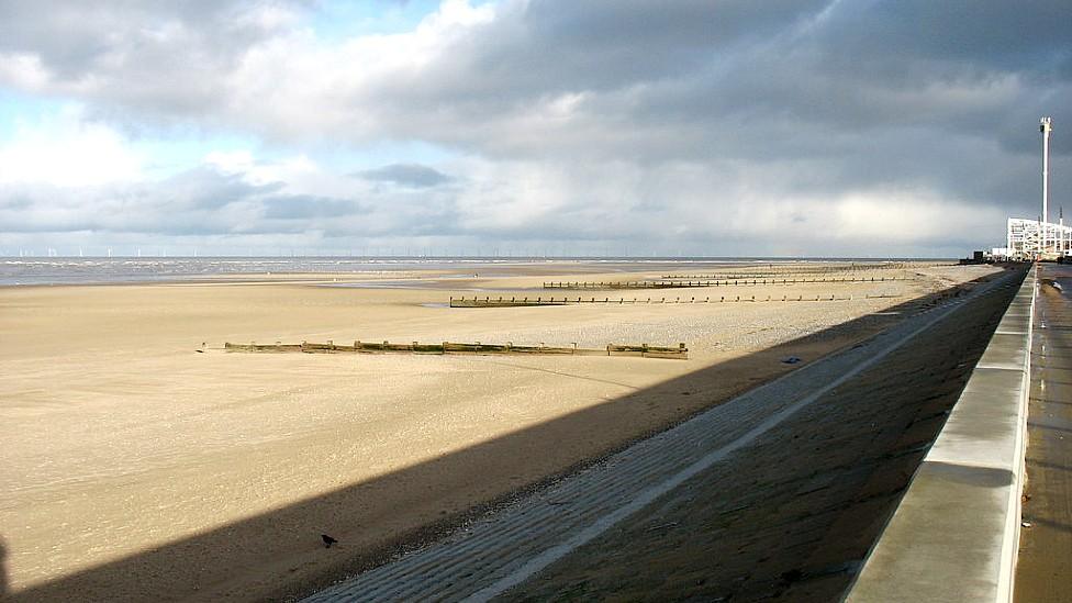 Rhyl beach