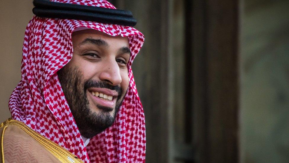 Saudi Crown Prince Mohammed bin Salman in Paris (28 July 2022)