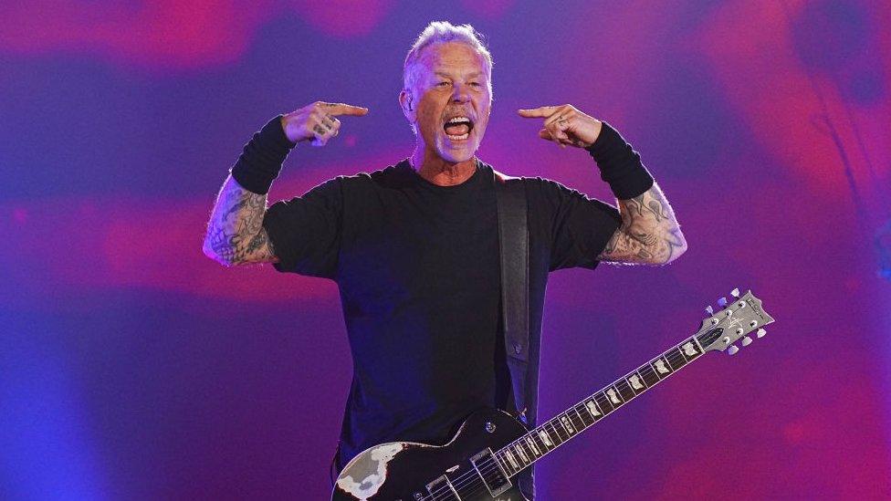 Metallica frontman James Hetfield