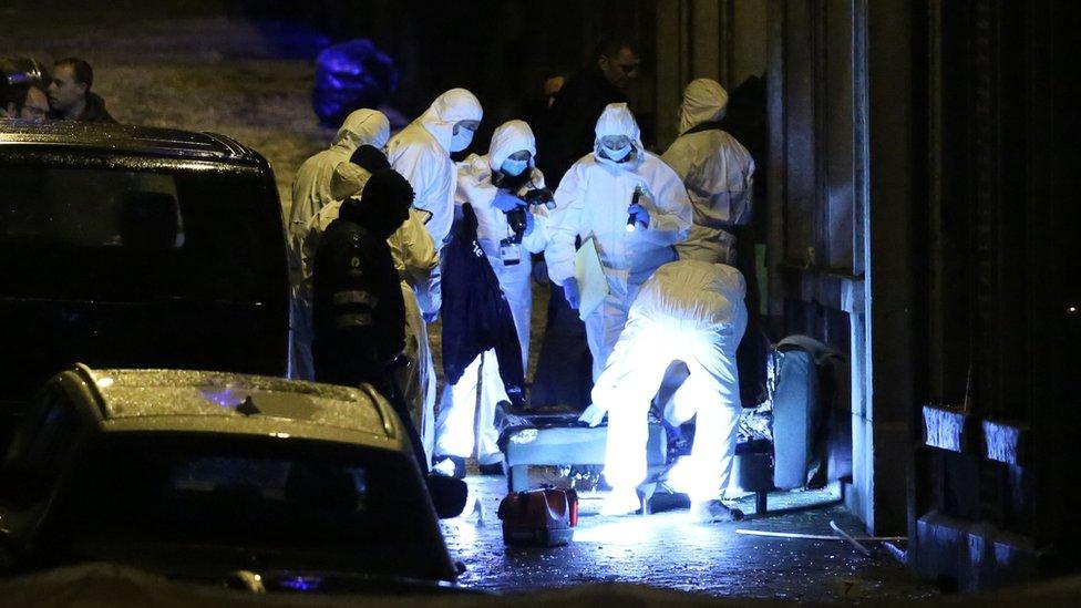 Counter-terror operation in Verviers on 15 January