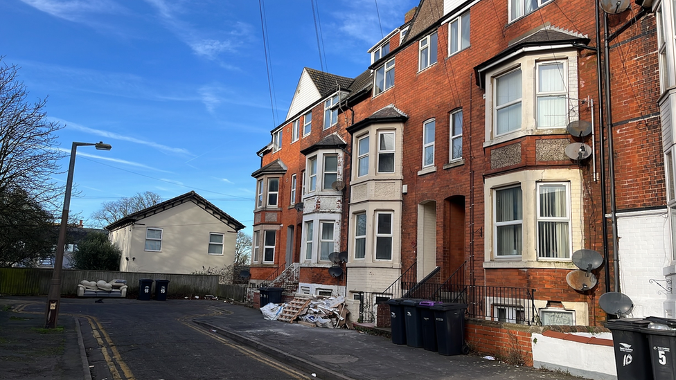 View of Prince Alfred Avenue, Skegness