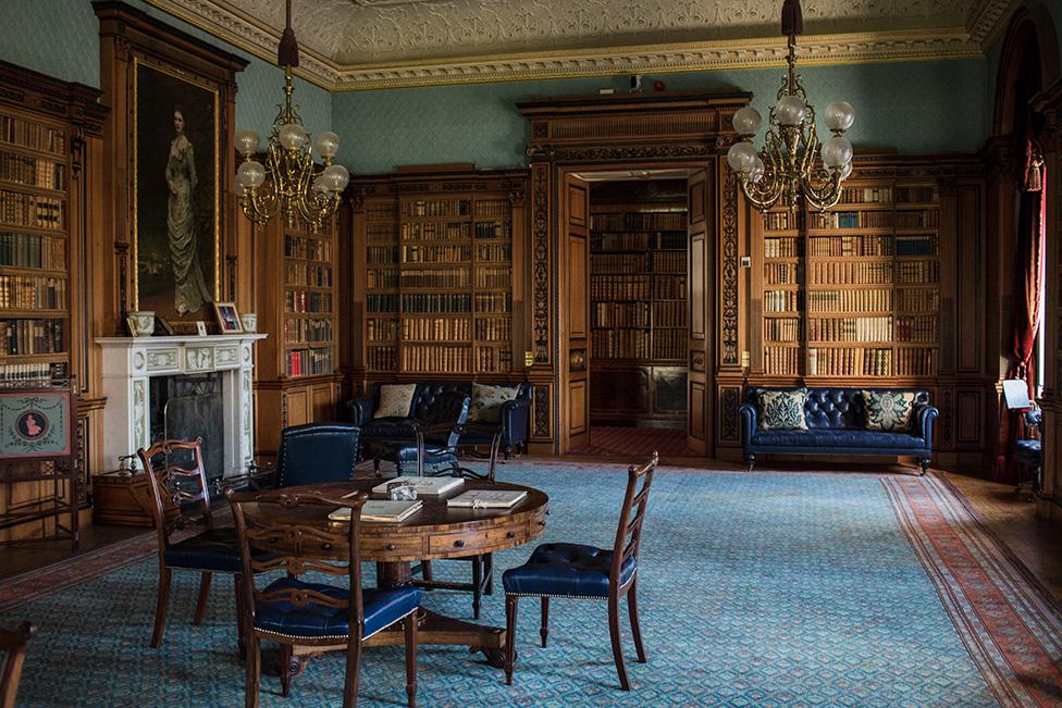 Library at Haddo House