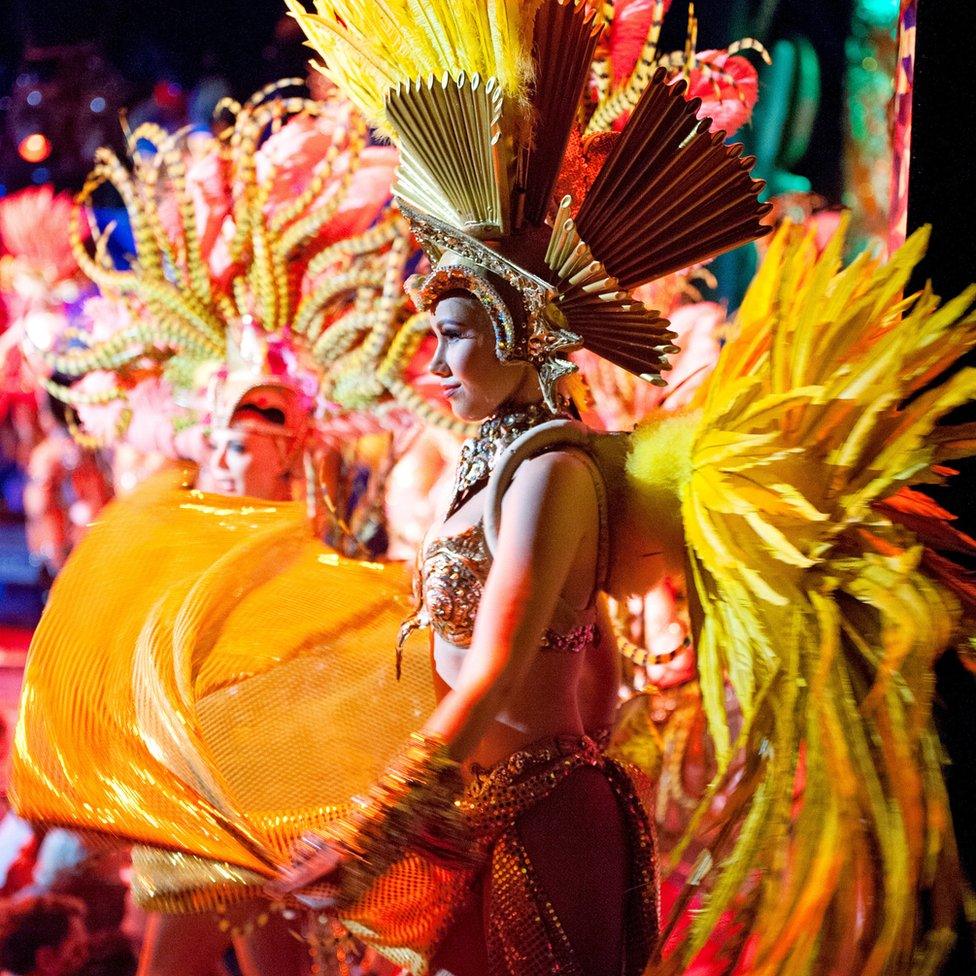 Dancers at the Moulin Rouge