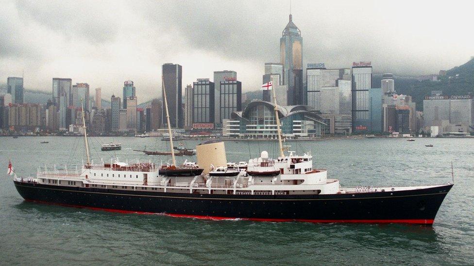 Britannia in Hong Kong, 1997