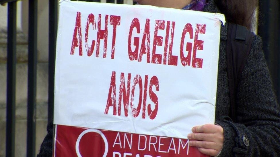 Draft provisions for new Irish language laws were included in the New Decade, New Approach agreement in 2020