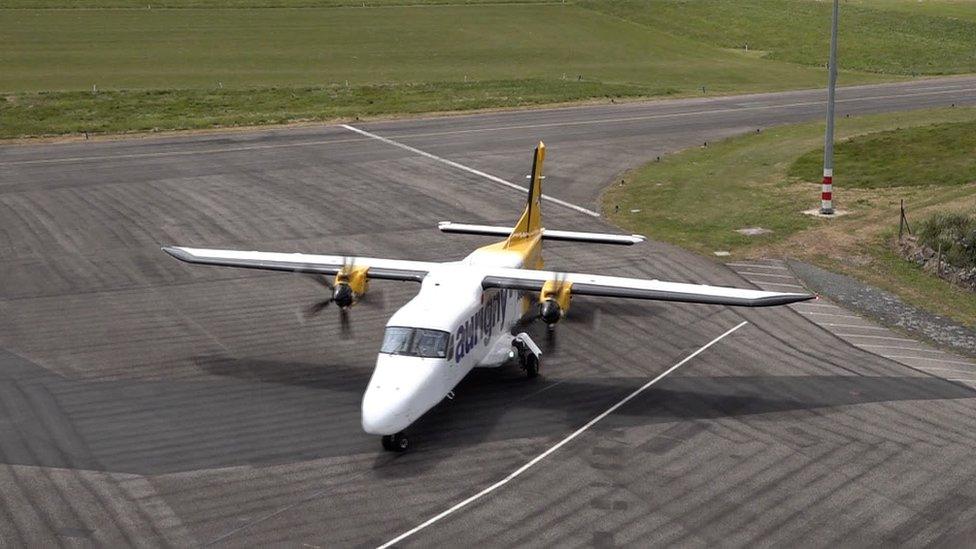 Aurigny plane