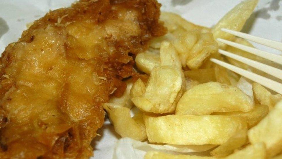 Cod and chips