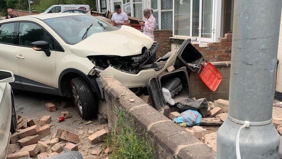 Moorbridge Lane Stapleford crash