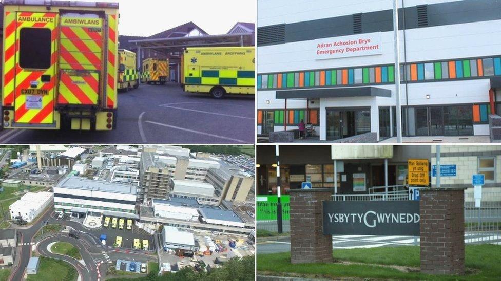 Betsi Cadwaladr hospitals in north Wales