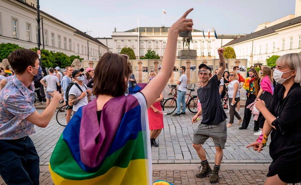 LGBT flashmob, 11 Jun 20