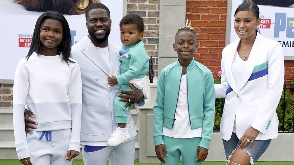 Kevin Hart's family