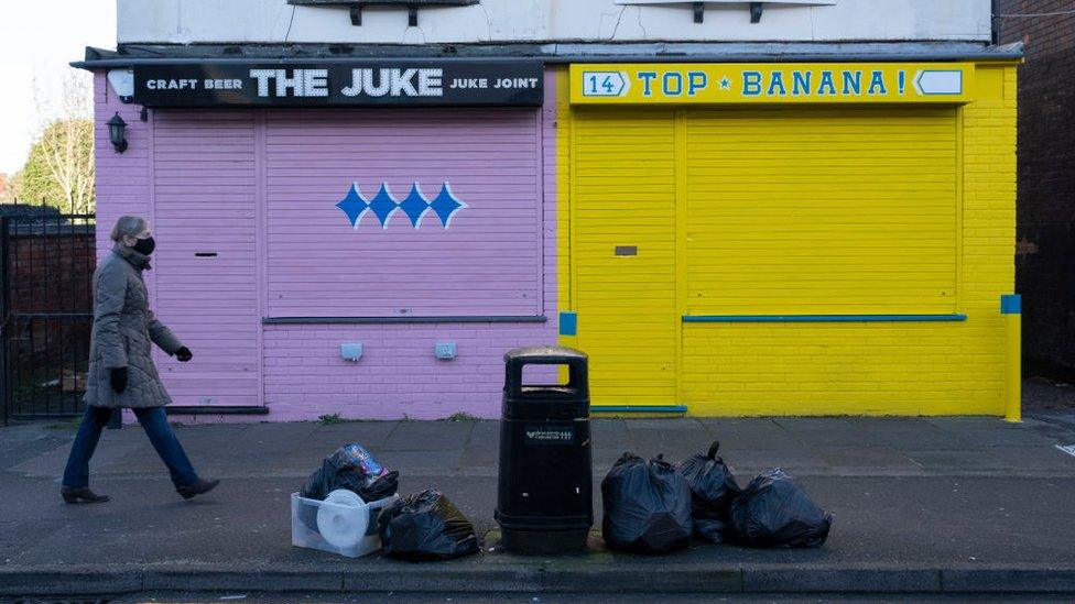 Shuttered small businesses in Birmingham