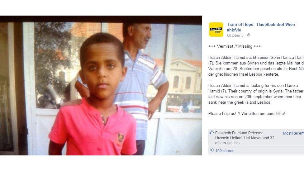 Missing boy Husan Alddin Hamid