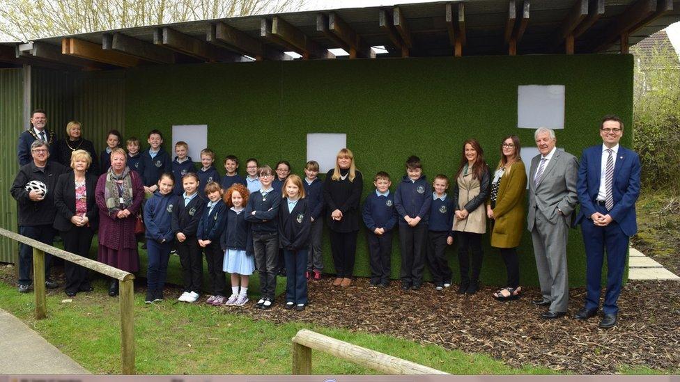 Outdoor classroom