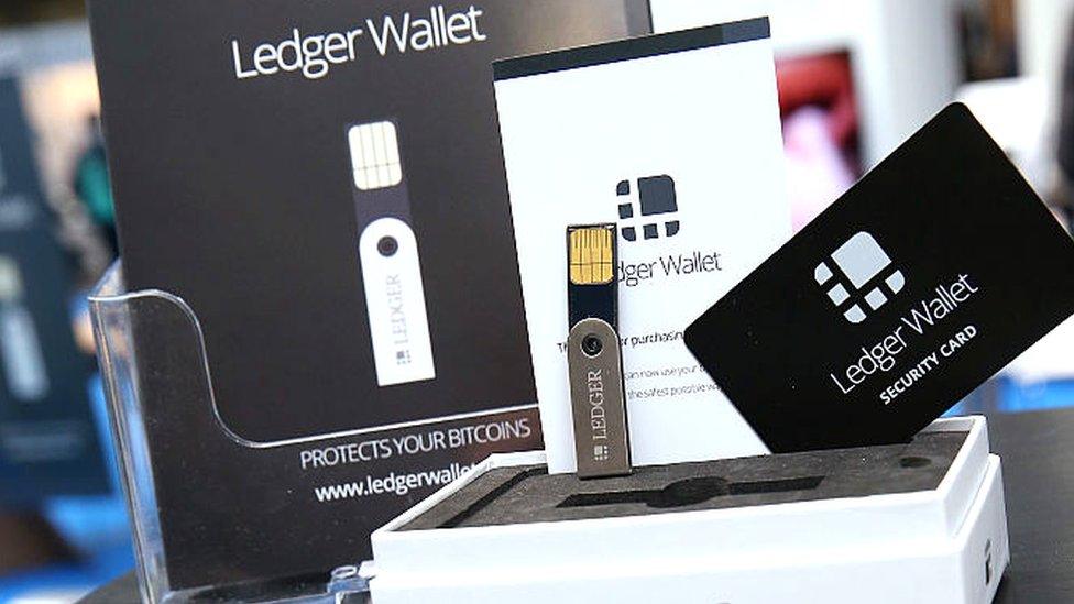 A Ledger Nano device