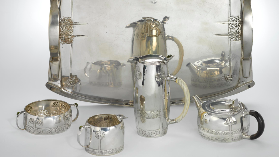 Liberty Cymric Coffee and Tea Service