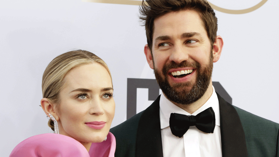 Emily Blunt and John Krasinski