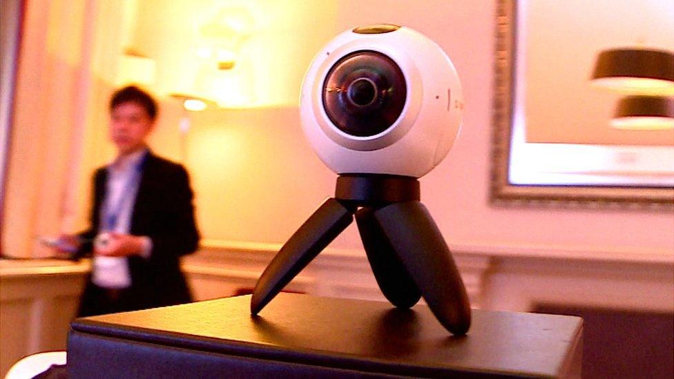 Samsung Gear 360 camera