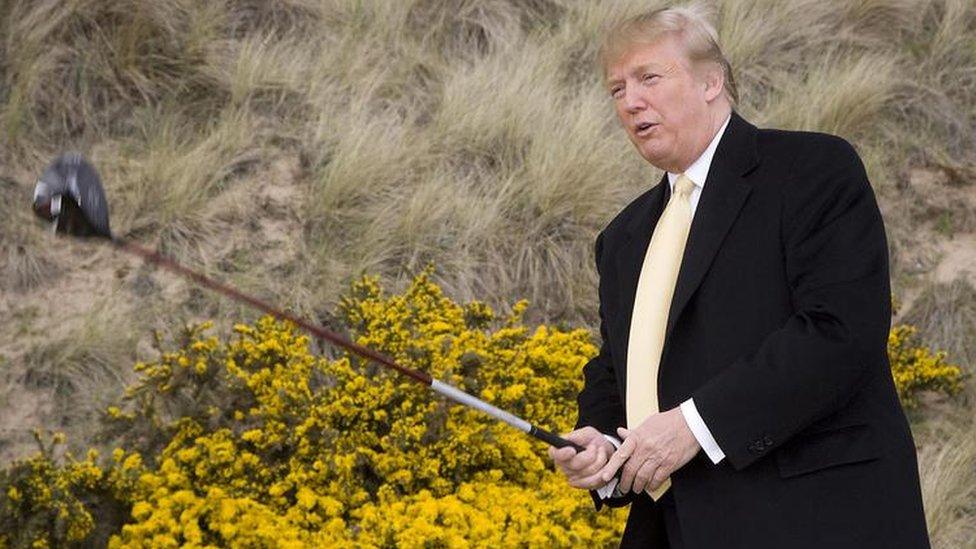 Donald Trump in Scotland