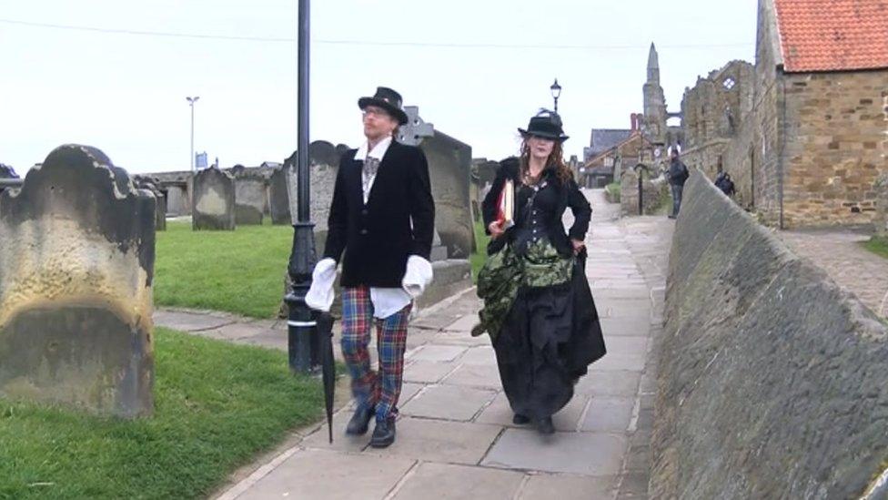 Goths in Whitby