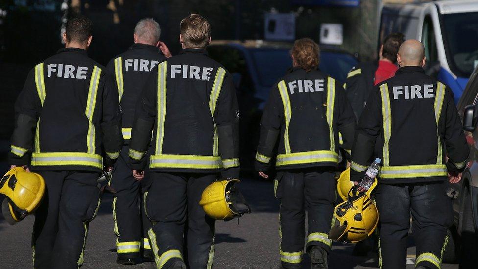 Grenfell firefighters