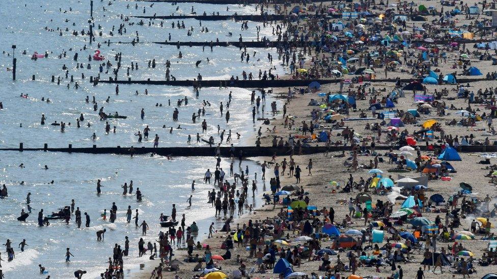 Bournemouth Beach 2 June