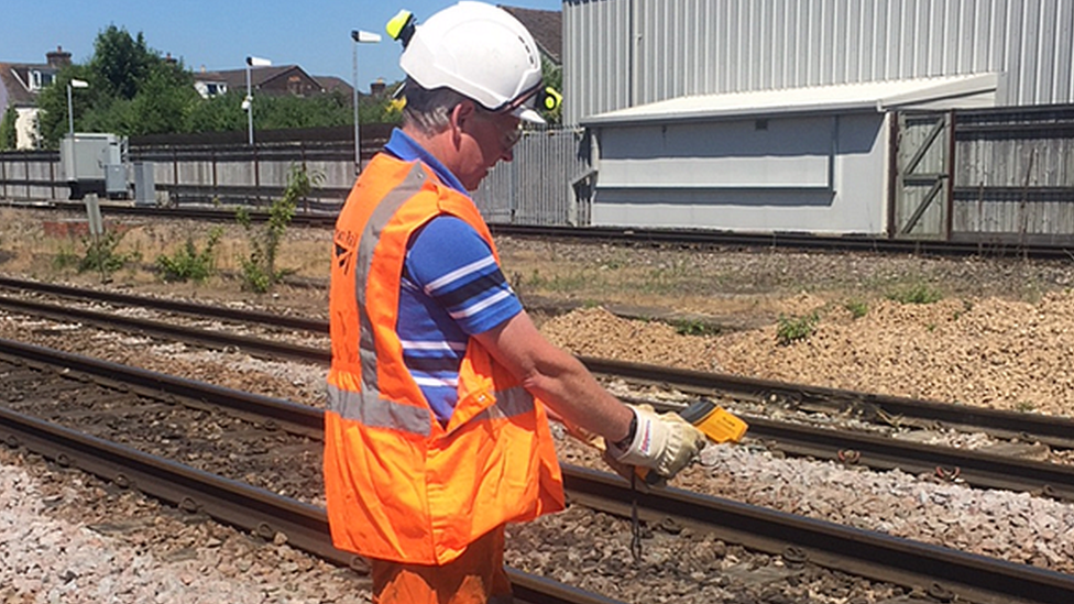 Network Rail worker