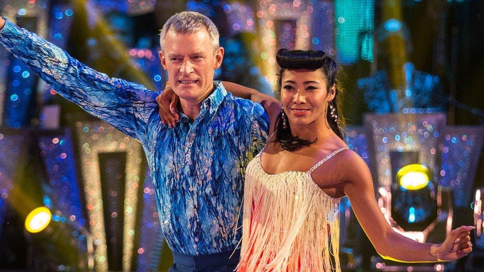 Jeremy Vine and Karen Clifton