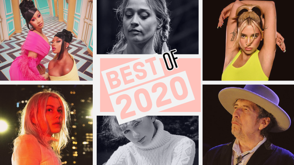 Some of the artists on the best of 2020 list