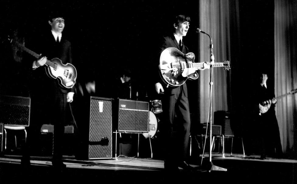 The Beatles at Stockton Globe