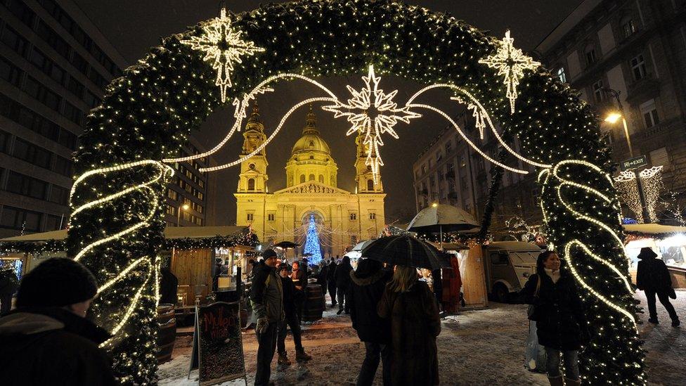 Budapest Christmas market