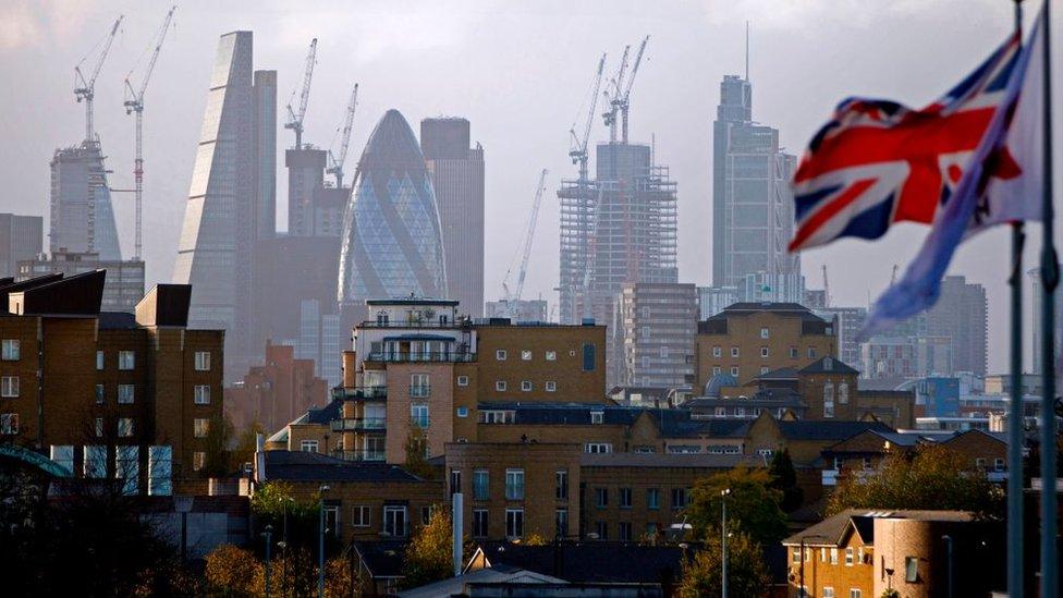 London skyline