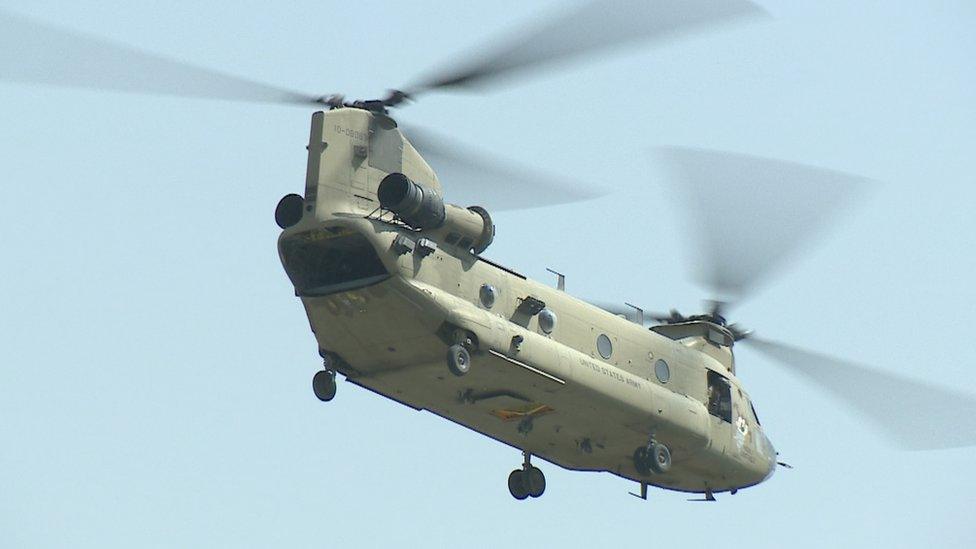 Chinook helicopter