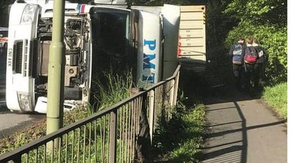 May 2017 lorry crash