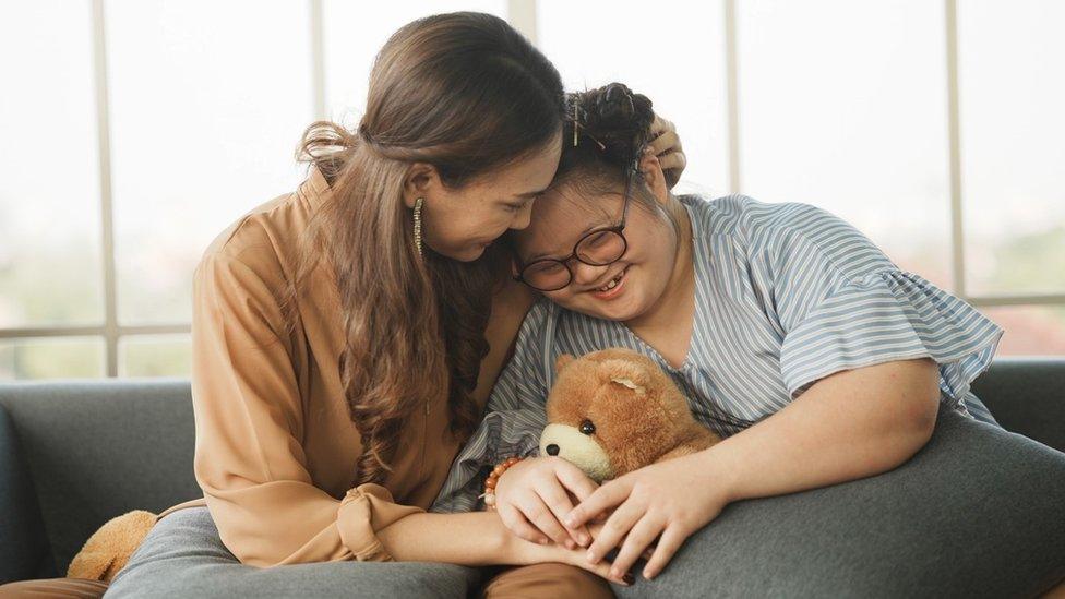 Mother and daughter