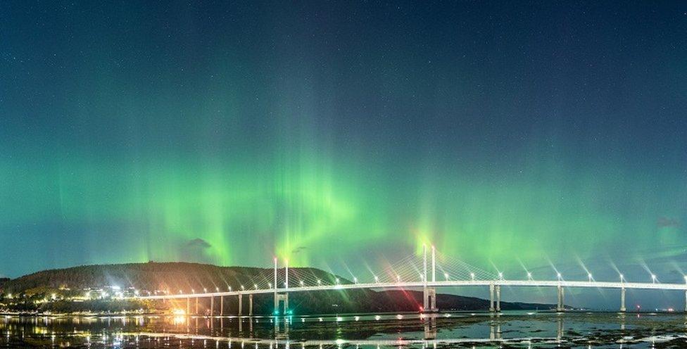 Aurora seen from Inverness