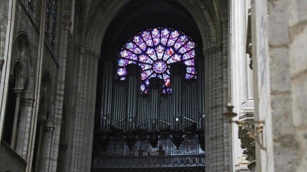 Pictures of Notre Dame after a devastating fire in April 2019