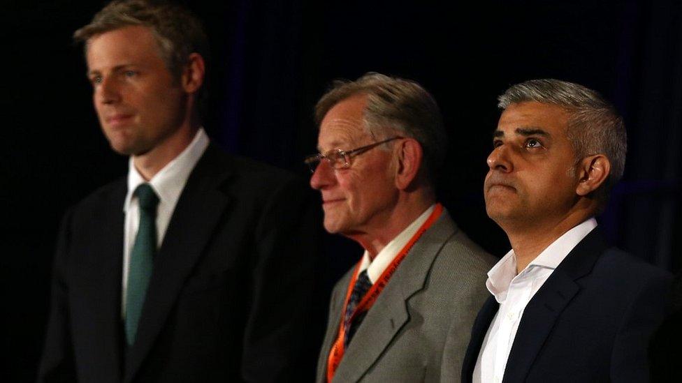 Sadiq Khan and Zac Goldsmith